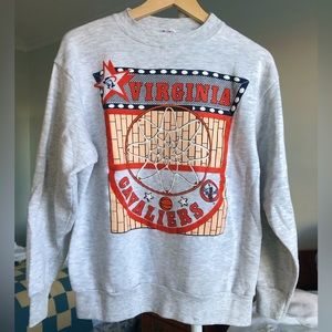 Vintage University of Virginia Cavaliers Basketball Crewneck
